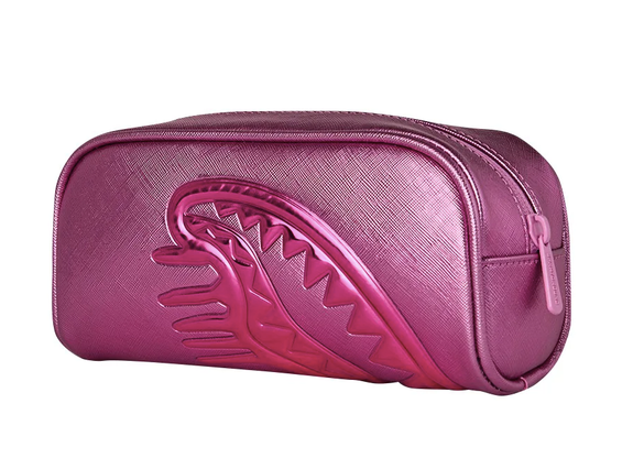 Pochette astuccio Sprayground METALLIC PINK METALLIC DRIP POUCH