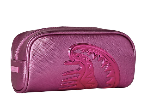Pochette astuccio Sprayground METALLIC PINK METALLIC DRIP POUCH