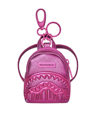 Portachiavi SPRAYGROUND METALLIC PINK METALLIC DRIP BACKPACK KEYCHAIN