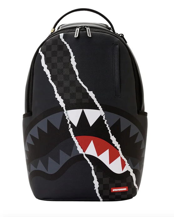 Zaino SPRAYGROUND CENTER RIP REVEALING GRAY CHECK BACKPACK