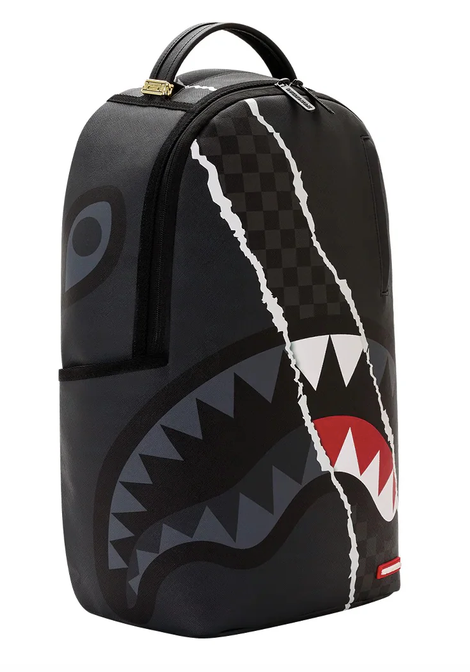 Zaino SPRAYGROUND CENTER RIP REVEALING GRAY CHECK BACKPACK