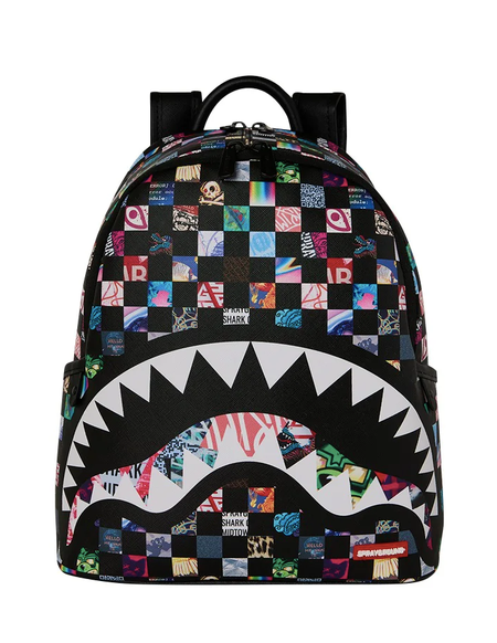 Zaino SPRAYGROUND CRAZY CHECK SAVAGE BACKPACK