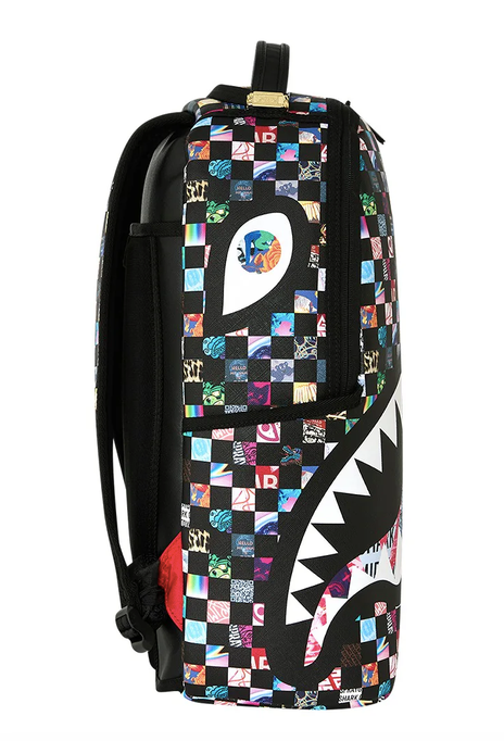 Zaino SPRAYGROUND CRAZY CHECK BACKPACK