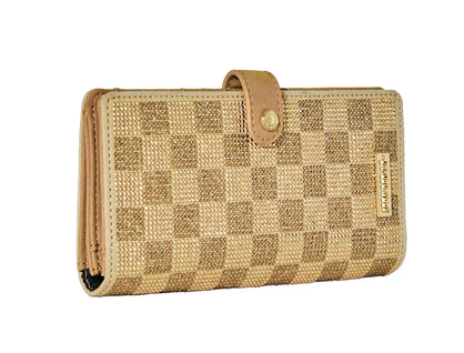 Portafoglio SPRAYGROUND 2 TONE GOLD TRINITY SINGLE FOLD WALLET