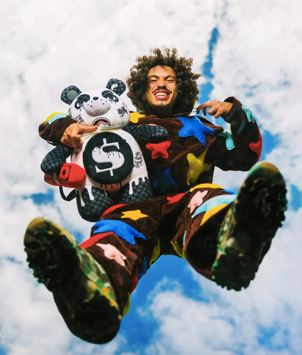 Zaino SPRAYGROUND DRIPPY PANDA MONEYBEAR BACKPACK