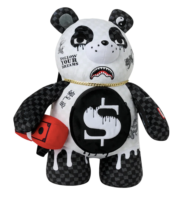 Zaino SPRAYGROUND DRIPPY PANDA MONEYBEAR BACKPACK