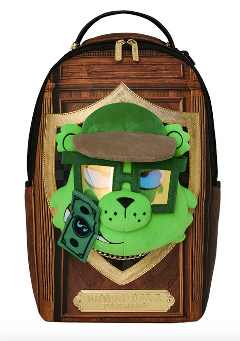 Zaino SPRAYGROUND MOUNTED MONEYBEAR HEAD BACKPACK