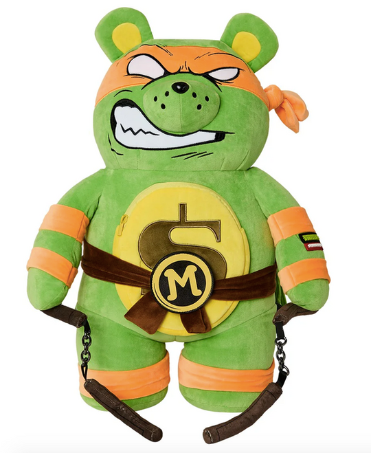 Zaino SPRAYGROUND TMNT MICHAELANGELO MONEYBEAR BACKPACK
