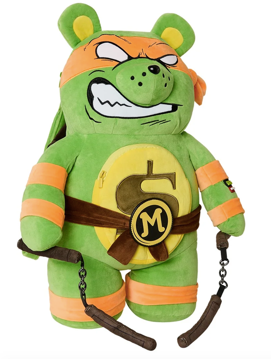 Zaino SPRAYGROUND TMNT MICHAELANGELO MONEYBEAR BACKPACK