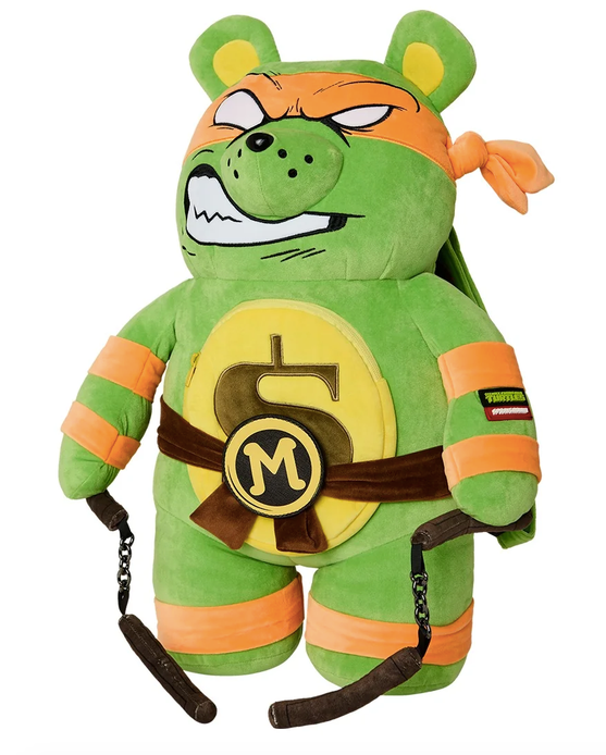 Zaino SPRAYGROUND TMNT MICHAELANGELO MONEYBEAR BACKPACK