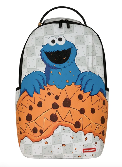 Zaino SPRAYGROUND SESAME STREET COOKIE MONSTER SHARK BACKPACK