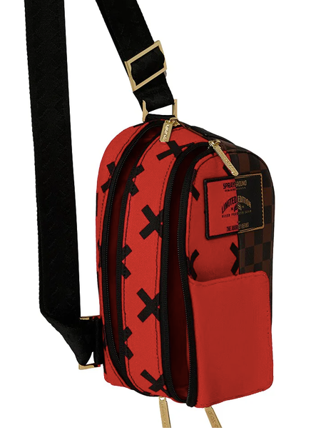 Tracolla SPRAYGROUND REVERSE HALF SPLIT BACKPACK SLING