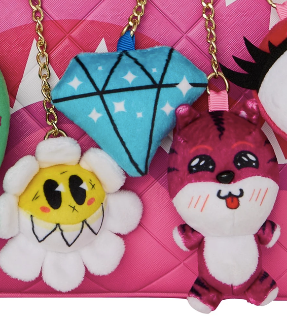 Borsa SPRAYGROUND KAWAII DANGLES (PLUSH CHARMS) TOTE