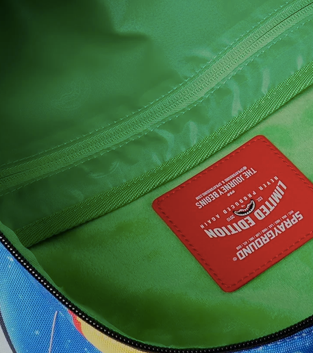 Zaino SPRAYGROUND RICK AND MORTY SPLIT RICK HEAD GUTS BACKPACK
