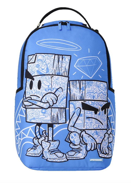 Zaino SPRAYGROUND MONEY BOYS COLOR BLOCK DOODLE BACKPACK