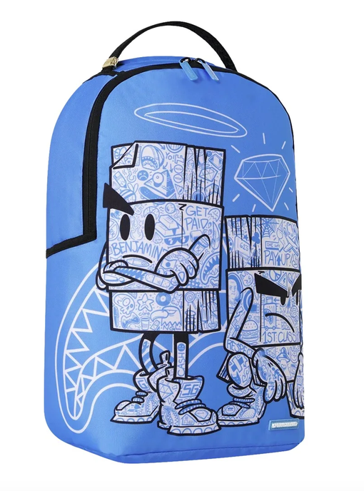 Zaino SPRAYGROUND MONEY BOYS COLOR BLOCK DOODLE BACKPACK