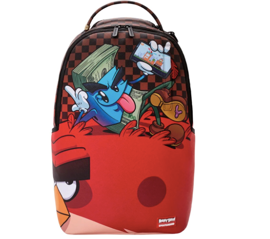 ZAINO SPRAYGROUND MONEY BOY CHILLIN ON BIG ANGRY BIRD BACKPACK 910B9076NSZ