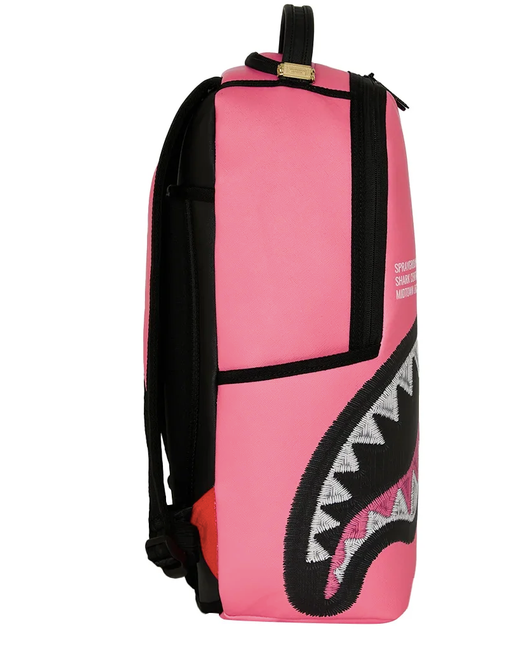 Zaino SPRAYGROUND SHARK CENTRAL PINK EMBROIDERED SHARK BACKPACK 910B9630NSZ