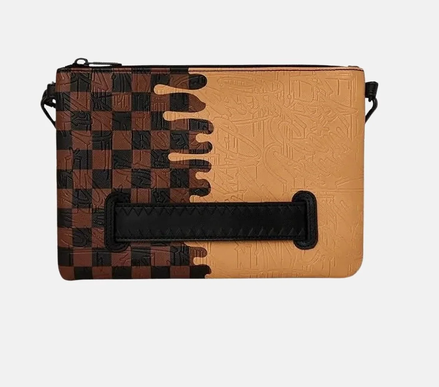 POCHETTE SPRAYGROUND  HENNY MELT CROSSOVER CLUTCH 910B9368NSZ