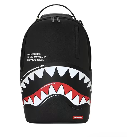 Zaino SPRAYGROUND SHARK CENTRAL BUBBLY BLACK BACKPACK 910B8727NSZ
