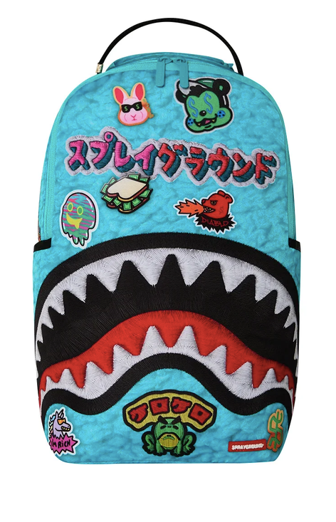 Zaino SPRAYGROUND EMBELLISHED FLEECE MONSTER BACKPACK 910B8850NSZ