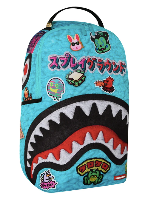 Zaino SPRAYGROUND EMBELLISHED FLEECE MONSTER BACKPACK 910B8850NSZ