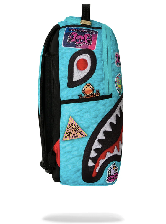 Zaino SPRAYGROUND EMBELLISHED FLEECE MONSTER BACKPACK 910B8850NSZ