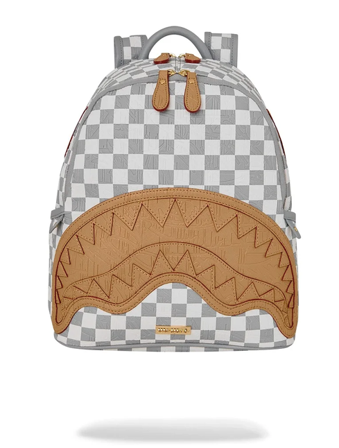 Zaino SPRAYGROUND  EMBOSSED CREAM CHECK SAVAGE BACKPACK 910B9396NSZ