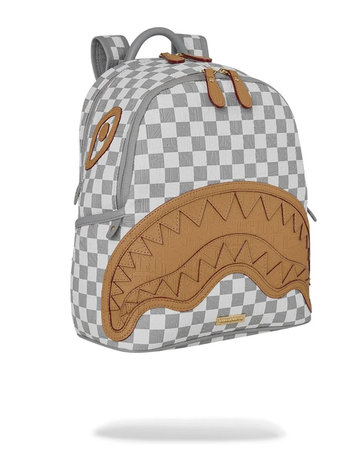 Zaino SPRAYGROUND  EMBOSSED CREAM CHECK SAVAGE BACKPACK 910B9396NSZ