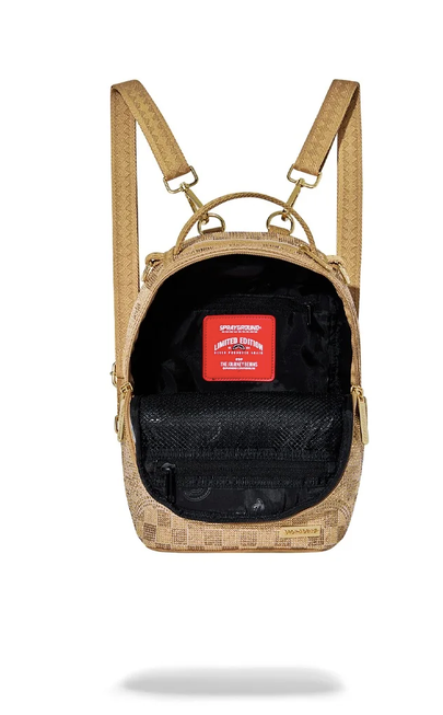 Zaino SPRAYGROUND  2 TONE GOLD TRINITY MINI BACKPACK 910B9477NSZ
