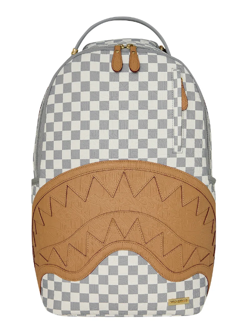 Zaino SPRAYGROUND EMBOSSED CREAM CHECK BACKPACK 910B8593NSZ