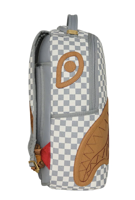 Zaino SPRAYGROUND EMBOSSED CREAM CHECK BACKPACK 910B8593NSZ