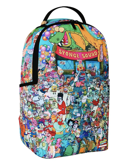 Zaino SPRAYGROUND SPONGEBOB CROWD BACKPACK 910B9095NSZ
