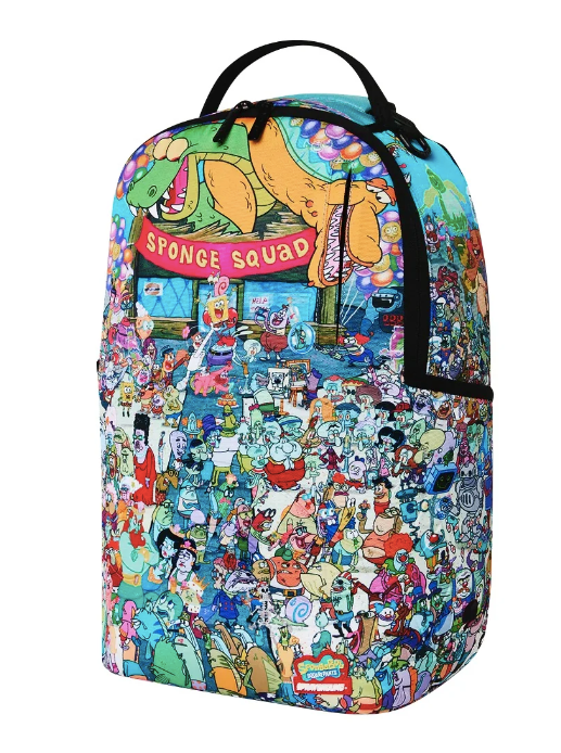 Zaino SPRAYGROUND SPONGEBOB CROWD BACKPACK 910B9095NSZ