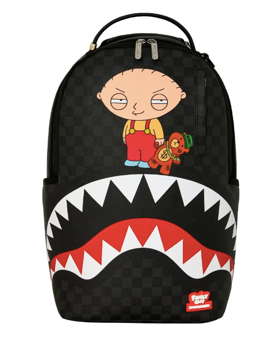 Zaino SPRAYGROUND  FAMILY GUY STEWIE HOLDING BEAR KEYCHAIN BACKPACK 910B9185NSZ