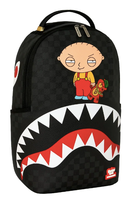 Zaino SPRAYGROUND  FAMILY GUY STEWIE HOLDING BEAR KEYCHAIN BACKPACK 910B9185NSZ