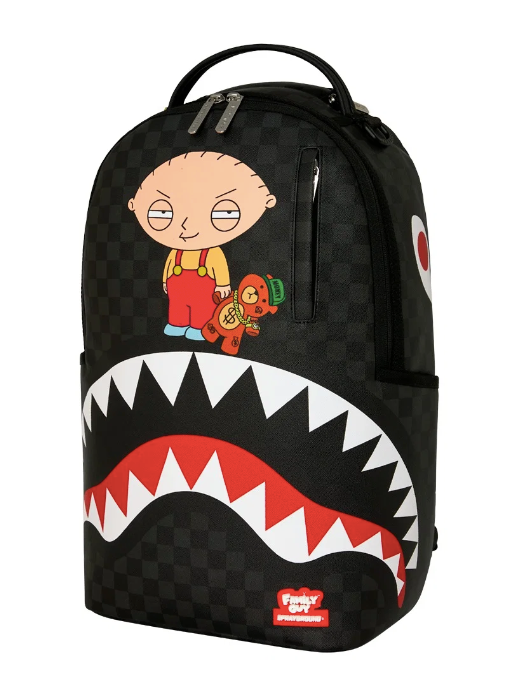 Zaino SPRAYGROUND  FAMILY GUY STEWIE HOLDING BEAR KEYCHAIN BACKPACK 910B9185NSZ