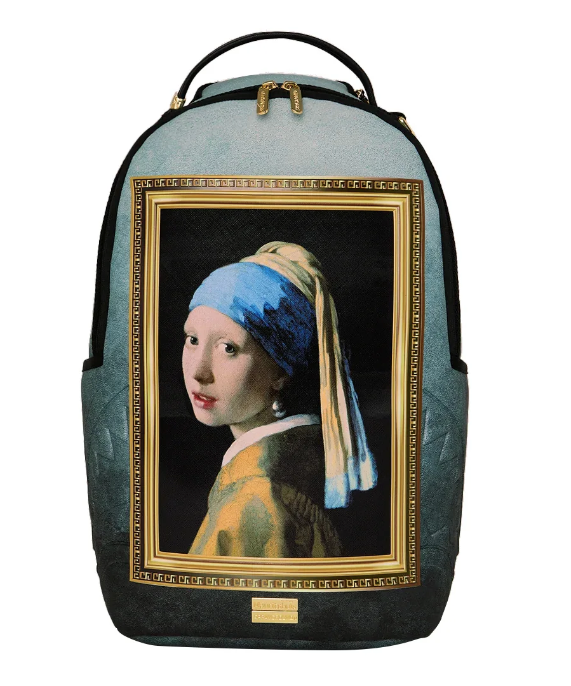 Zaino SPRAYGROUND  MAURITSHUIS MUSEUM GIRL WITH A PEARL EARRING FRAME BACKPACK 910B9189NSZ