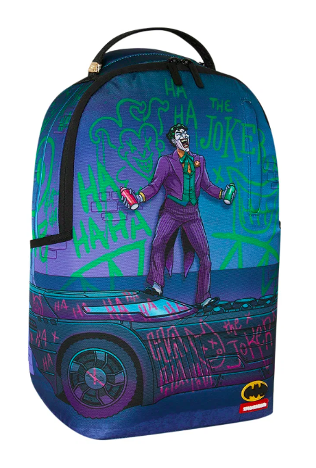 Zaino SPRAYGROUND DC JOKER TAGGED UP BATMOBILE BACKPACK  910B9286NSZ