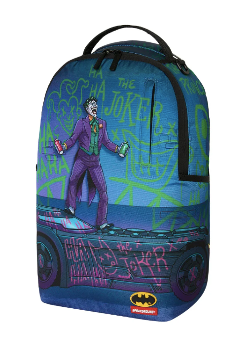Zaino SPRAYGROUND DC JOKER TAGGED UP BATMOBILE BACKPACK  910B9286NSZ