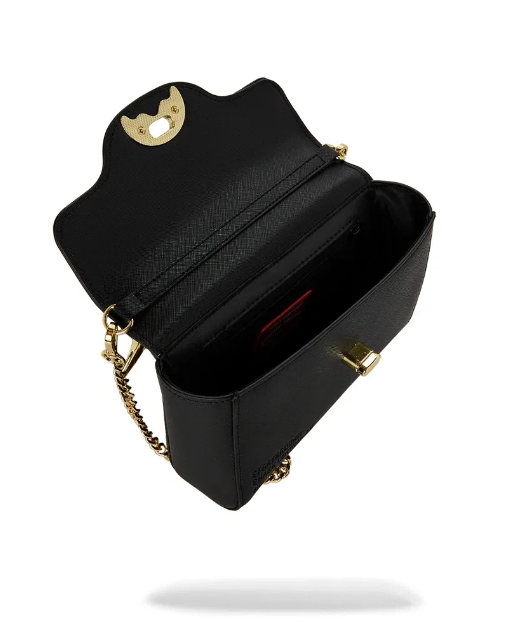 BORSA Sprayground BLACKED OUT EMBOSSED GOLD SHARK HANDBAG 910B9620NSZ