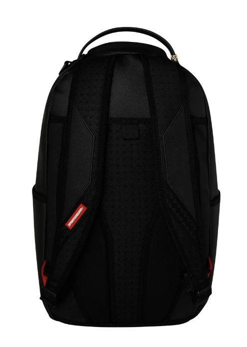 Zaino SPRAYGROUND  SHARK CENTRAL BLACK EMBROIDERED SHARK BACKPACK 910B9629NSZ