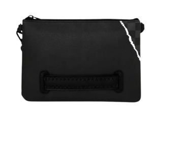 POCHETTE SPRAYGROUND CENTER RIP REVEALING GRAY CHECK CROSSOVER CLUTCH  910B9350NSZ