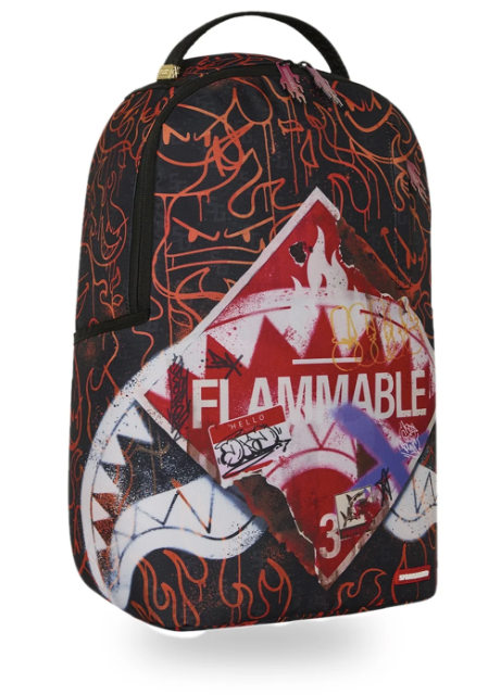 Zaino SPRAYGROUND Flammable Sign BACKPACK  910B8595NSZ