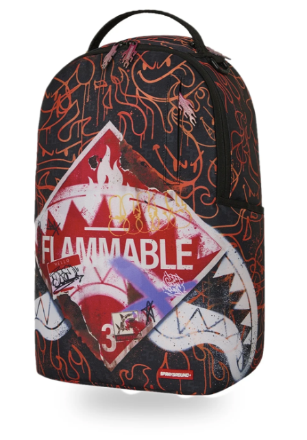 Zaino SPRAYGROUND Flammable Sign BACKPACK  910B8595NSZ