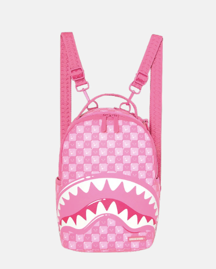 Zaino SPRAYGROUND PINK NEW CHECK FACES MINI BACKPACK 910B9319NSZ