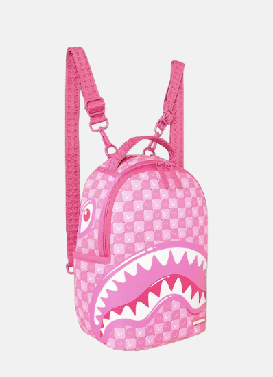 Zaino SPRAYGROUND PINK NEW CHECK FACES MINI BACKPACK 910B9319NSZ