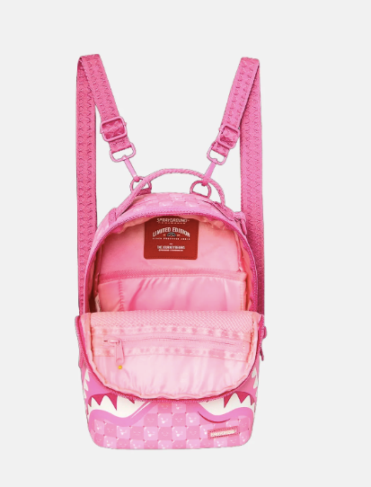 Zaino SPRAYGROUND PINK NEW CHECK FACES MINI BACKPACK 910B9319NSZ
