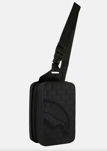 Tracolla SPRAYGROUND RAISED CHECK HARD SHELL SLING 910B9557NSZ