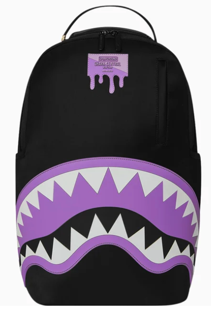 Zaino SPRAYGROUND SHARK CENTRAL LIGHT PURPLE  BACKPACK 910B9631NSZ